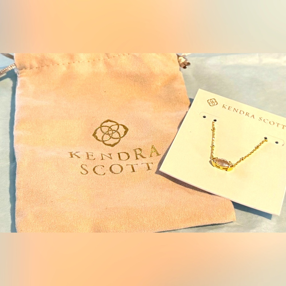 Genevieve Gold Satellite Short Pendant Necklace